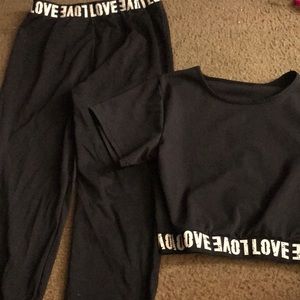 2 piece set activewear